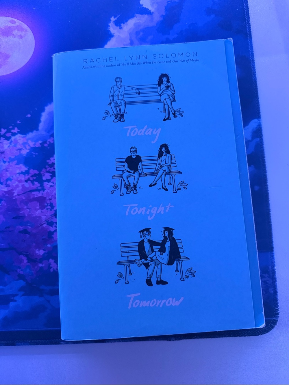 Rachel Lynn Solomon Paperback Novel - Light Blue Cover